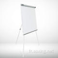 Mélamine flipchart trépied whiteboard chevalet pour le bureau scolaire